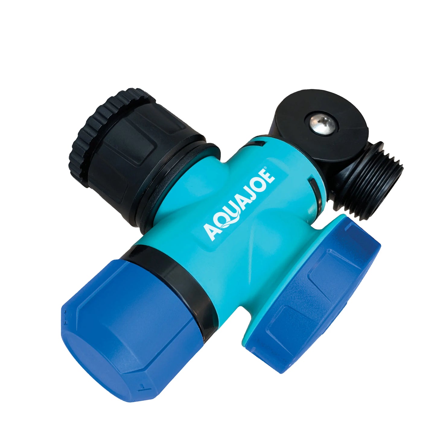 AQUA JOE Multi-Function Outdoor Faucet and Garden Hose Tap Connector